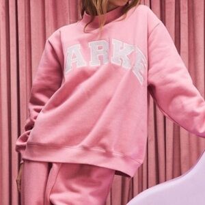 Parke blush mockneck